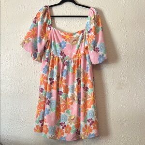 Floral Multicolor Dress